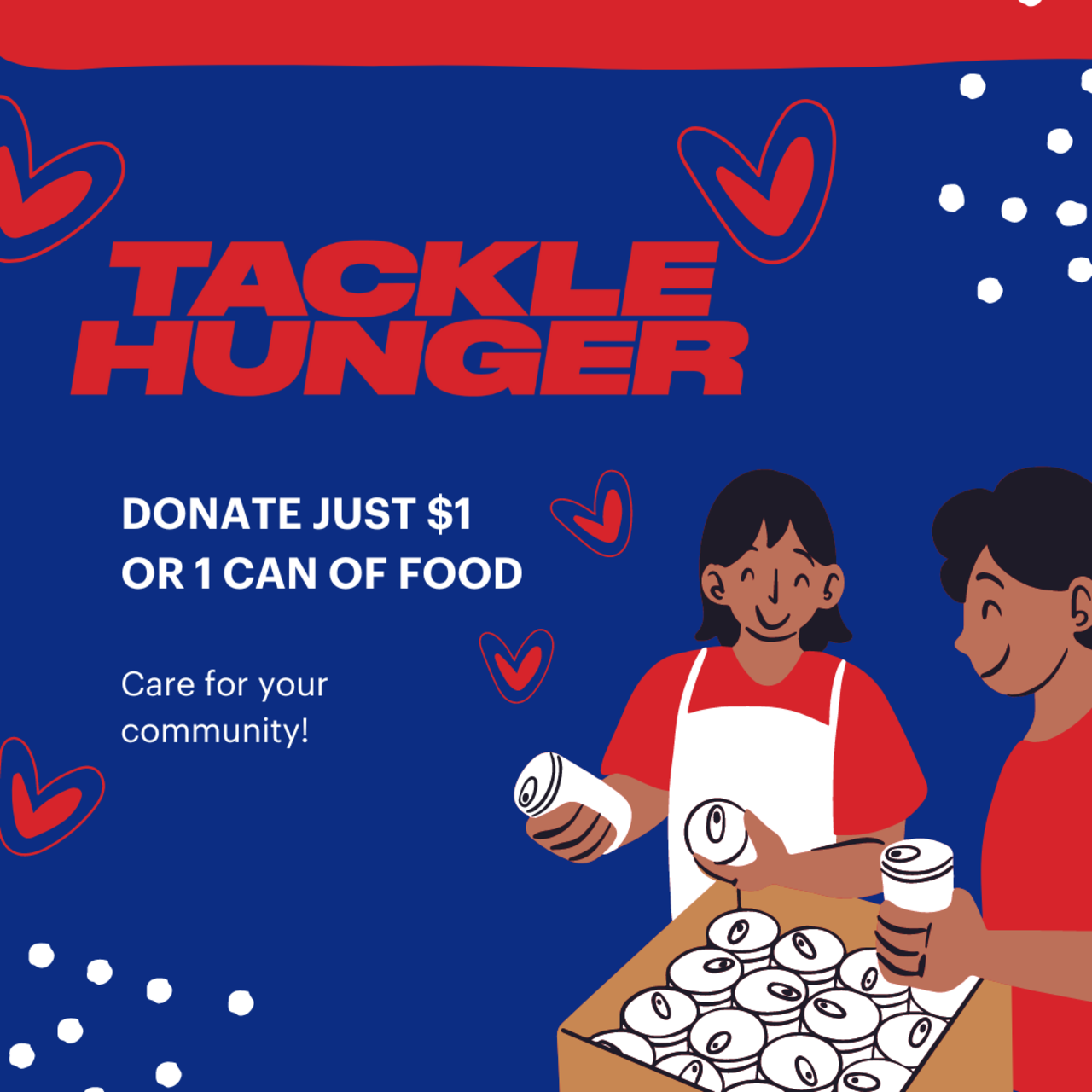 Souper Bowl of Caring Fundraising Campaign for Harvest Hope Food Bank