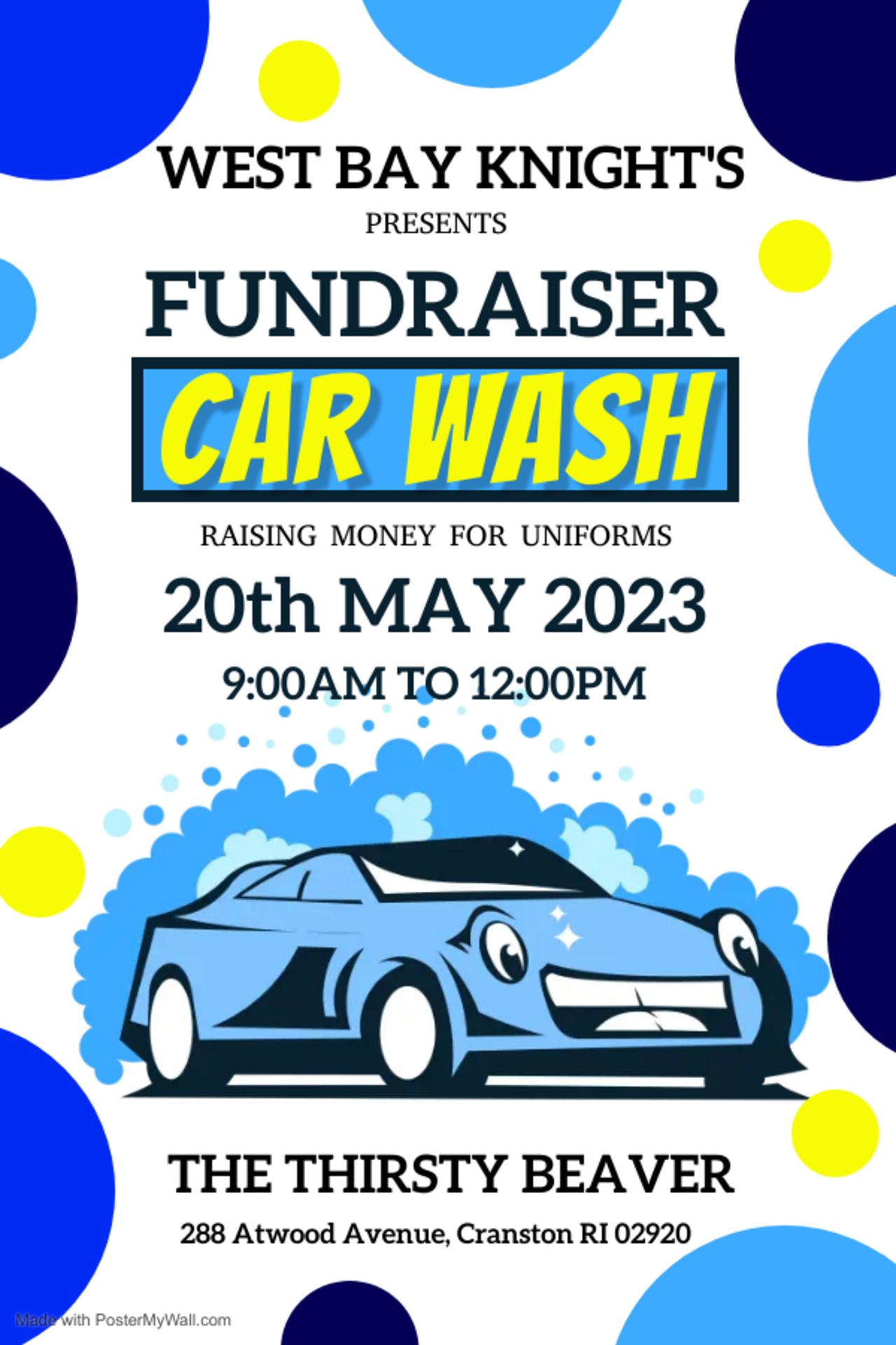 West Bay Knights Car Wash logo