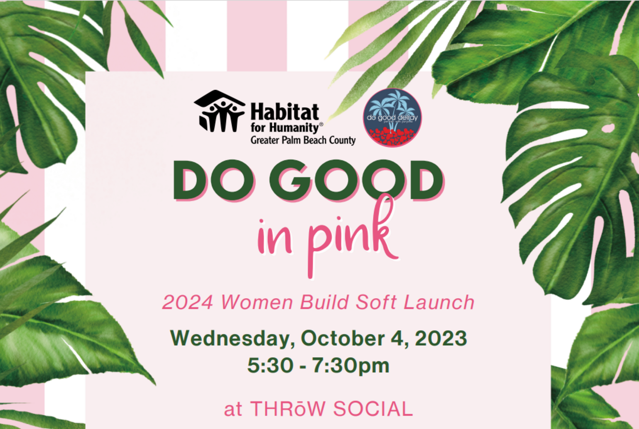Do Good Delray at Throw Social logo
