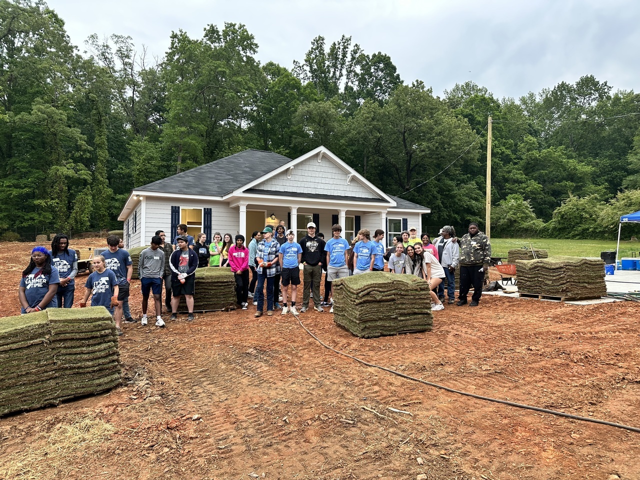 Campbell High School 2024 Habitat build logo
