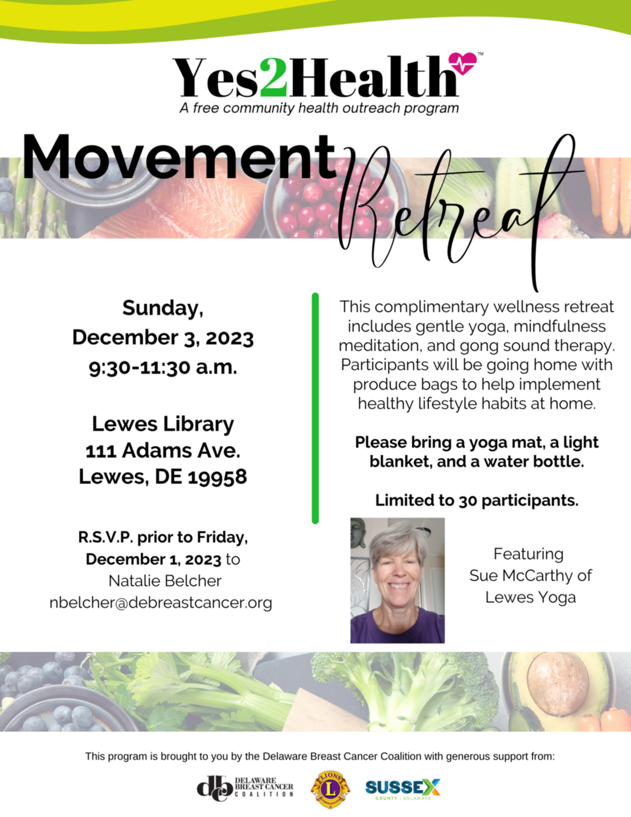 Yes2Health Movement Retreat logo