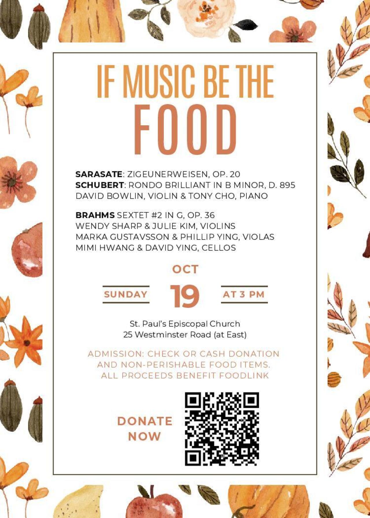 If Music Be The Food logo