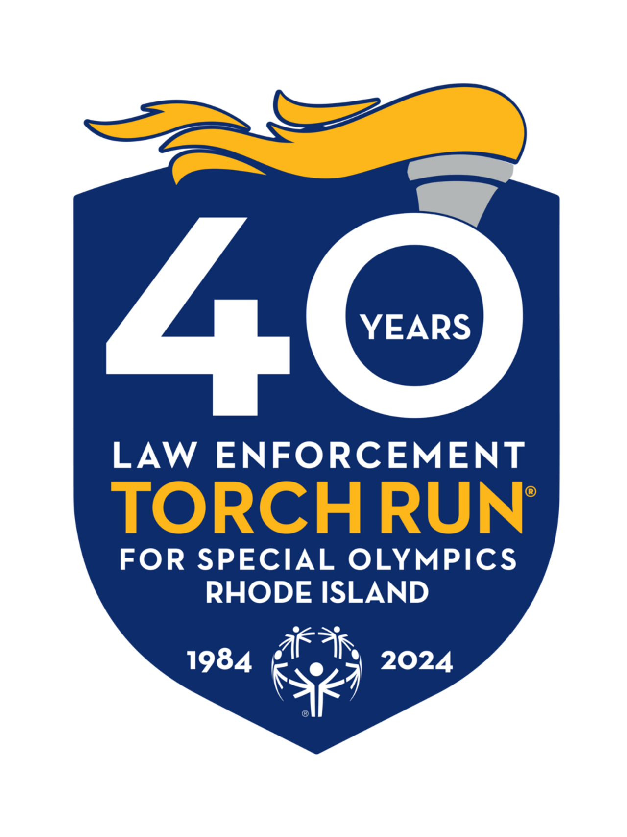 2024 Torch Run Shirts logo