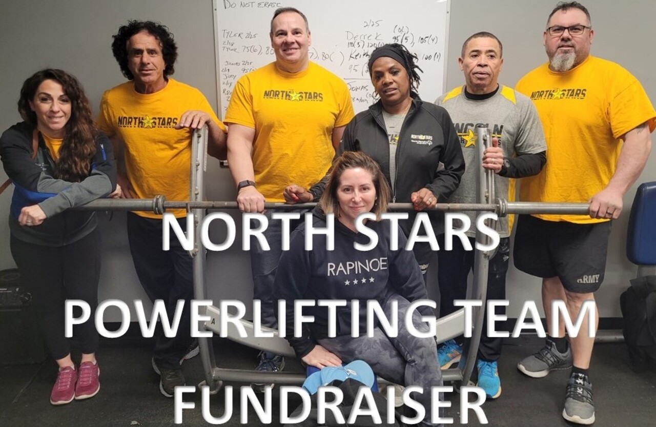 2024 North Stars Powerlifting Team Fundraiser logo