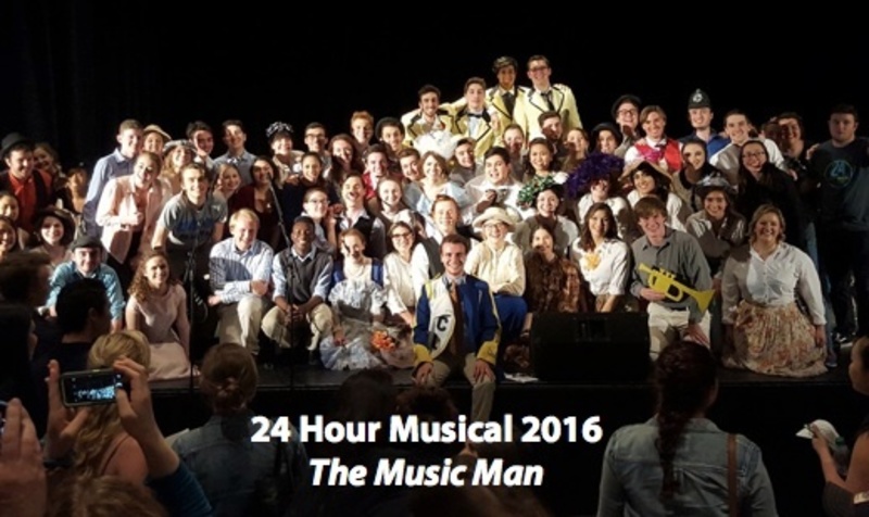 10th Annual 24 Hour Musical 2017 logo