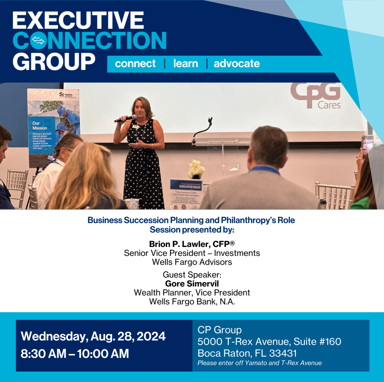 Executive Connection Group - August logo