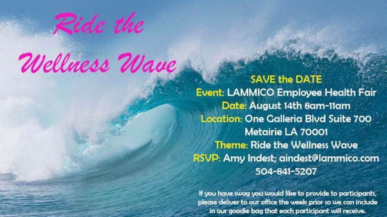 LAMMICO EMPLOYEE HEALTH FAIR logo