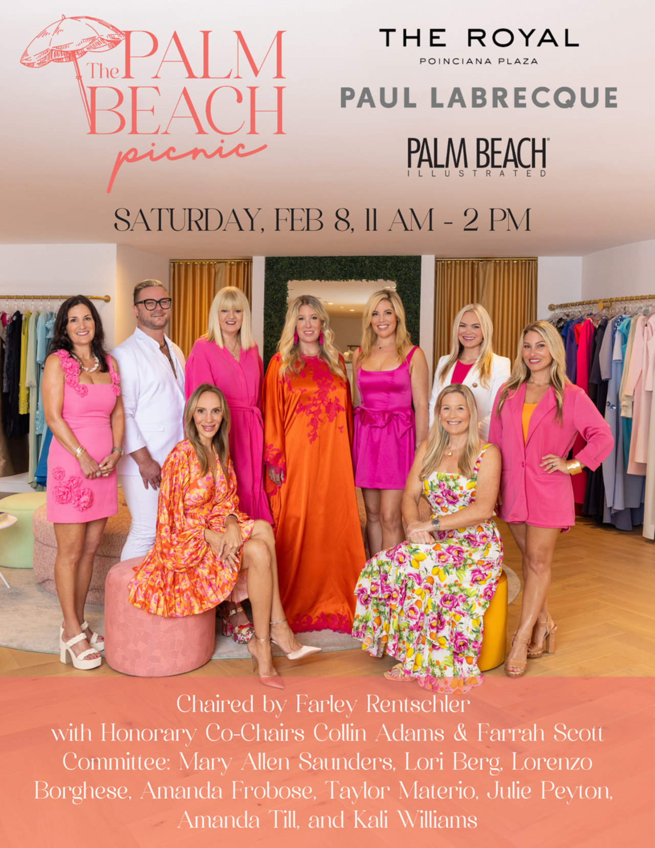 The Palm Beach Picnic in partnership with the Royal Poinciana Plaza logo