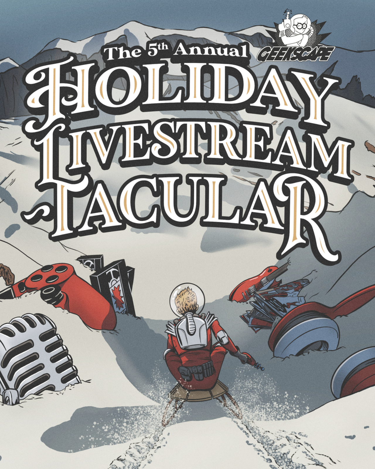 2024 Geekscape Live Stream for Big Brothers Big Sisters logo