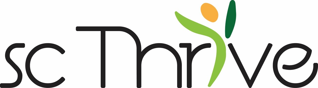 SC Thrive Pickleball Food Drive logo