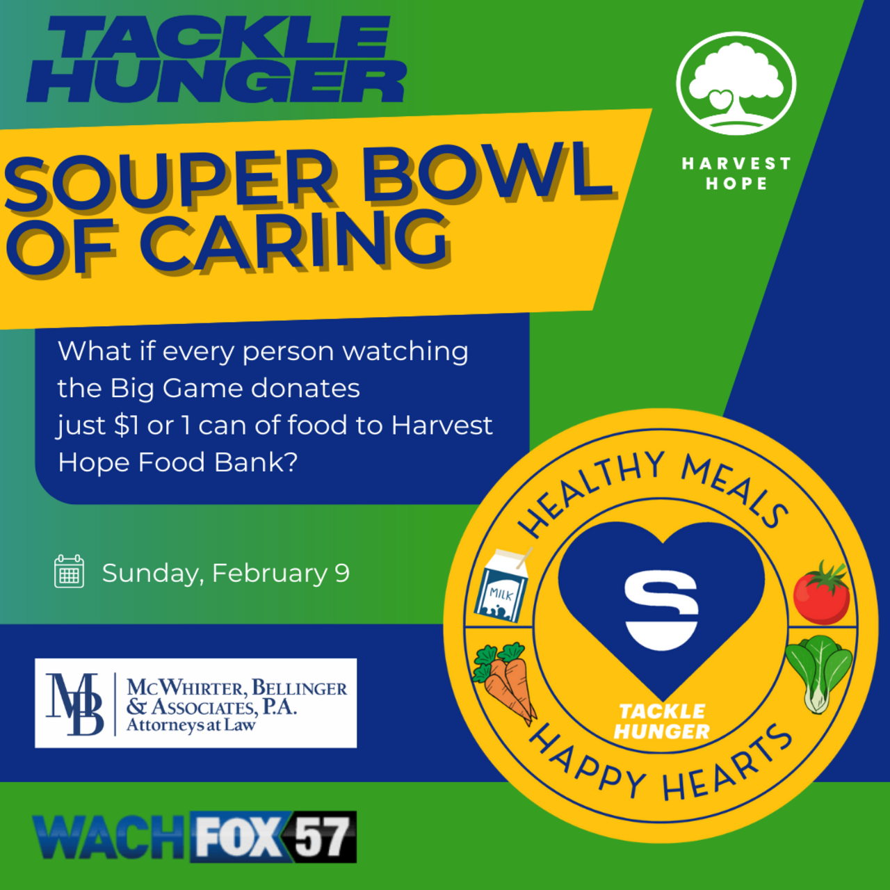 Souper Bowl of Caring 2025 logo