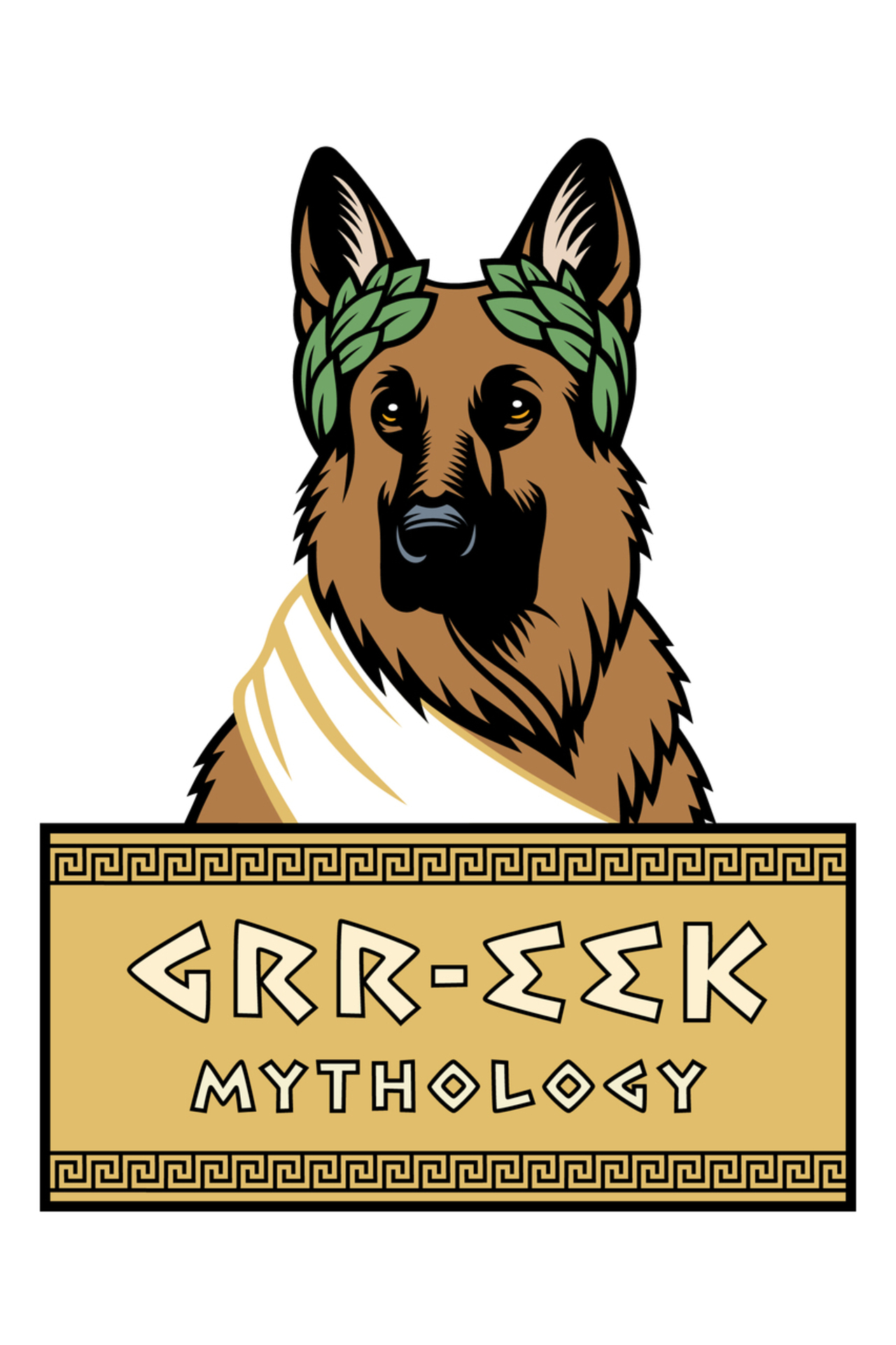 2025 Auction "Grr-eek Mythology" logo