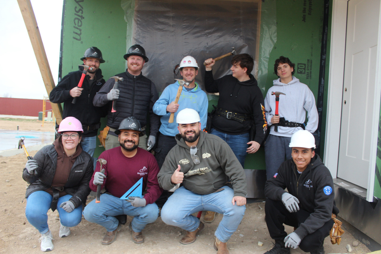Baessler Homes Build Day logo
