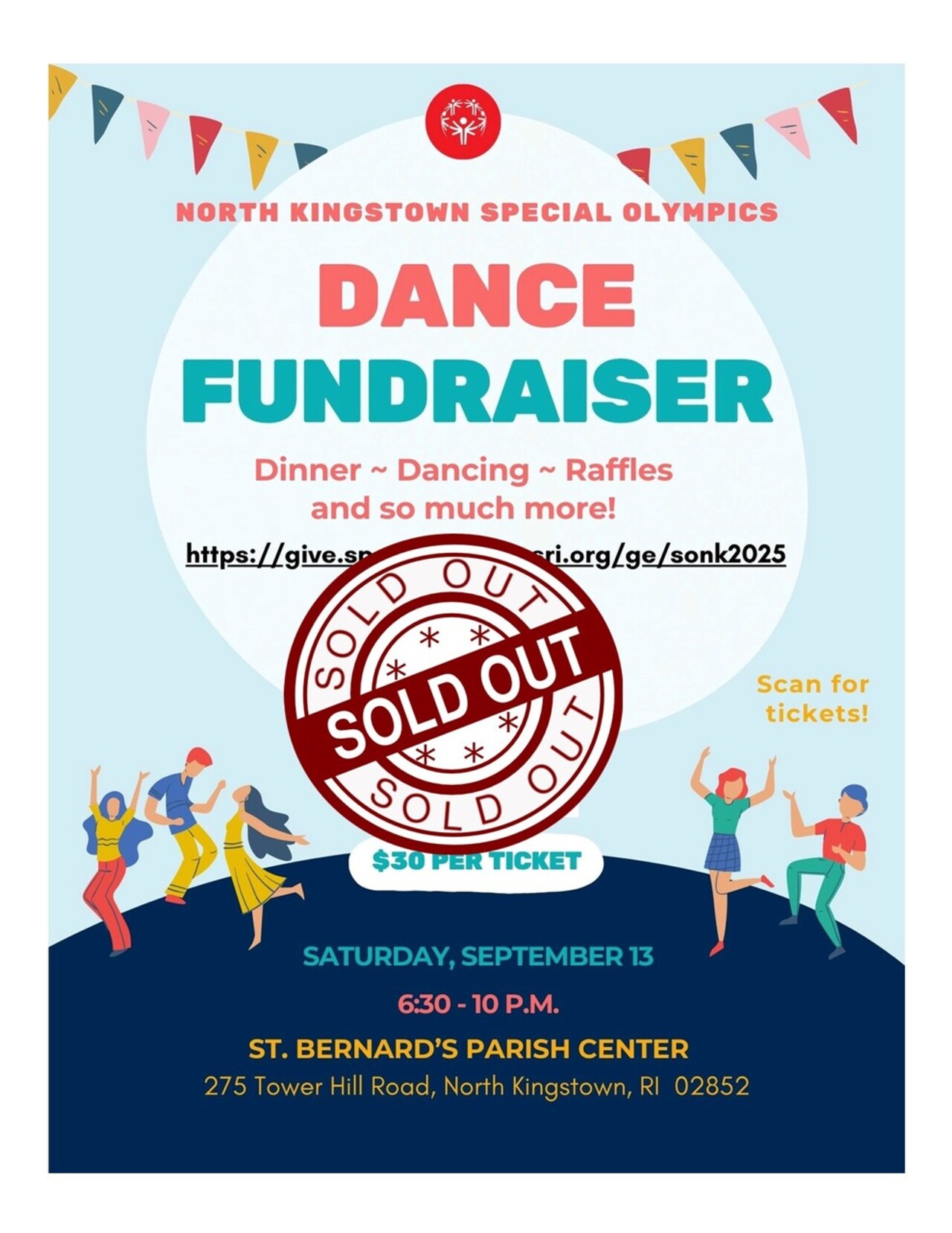 2025 SONK Dance Fundraiser logo