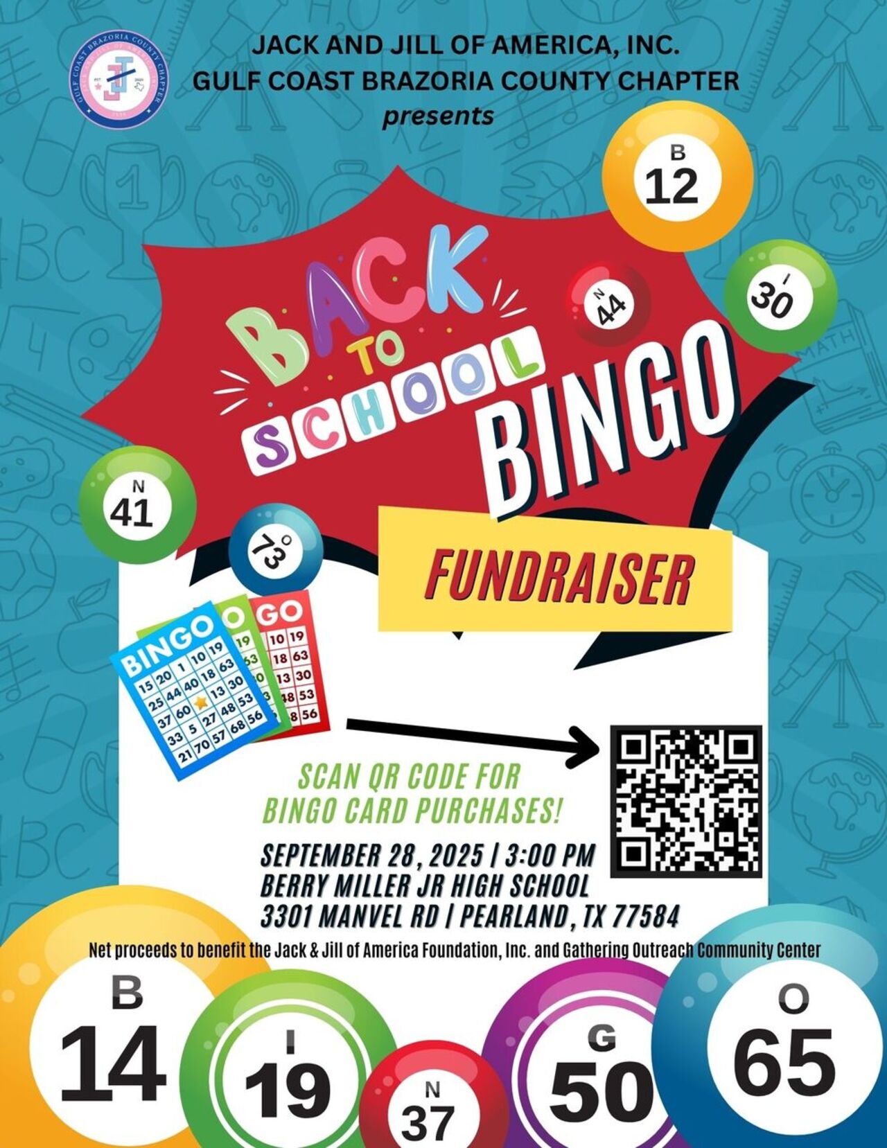 Back-To-School Bingo logo