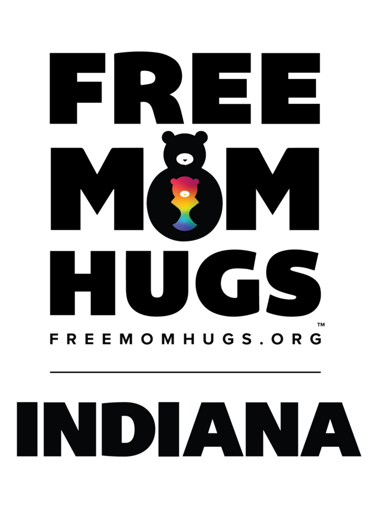 Free Mom Hugs - Indiana logo
