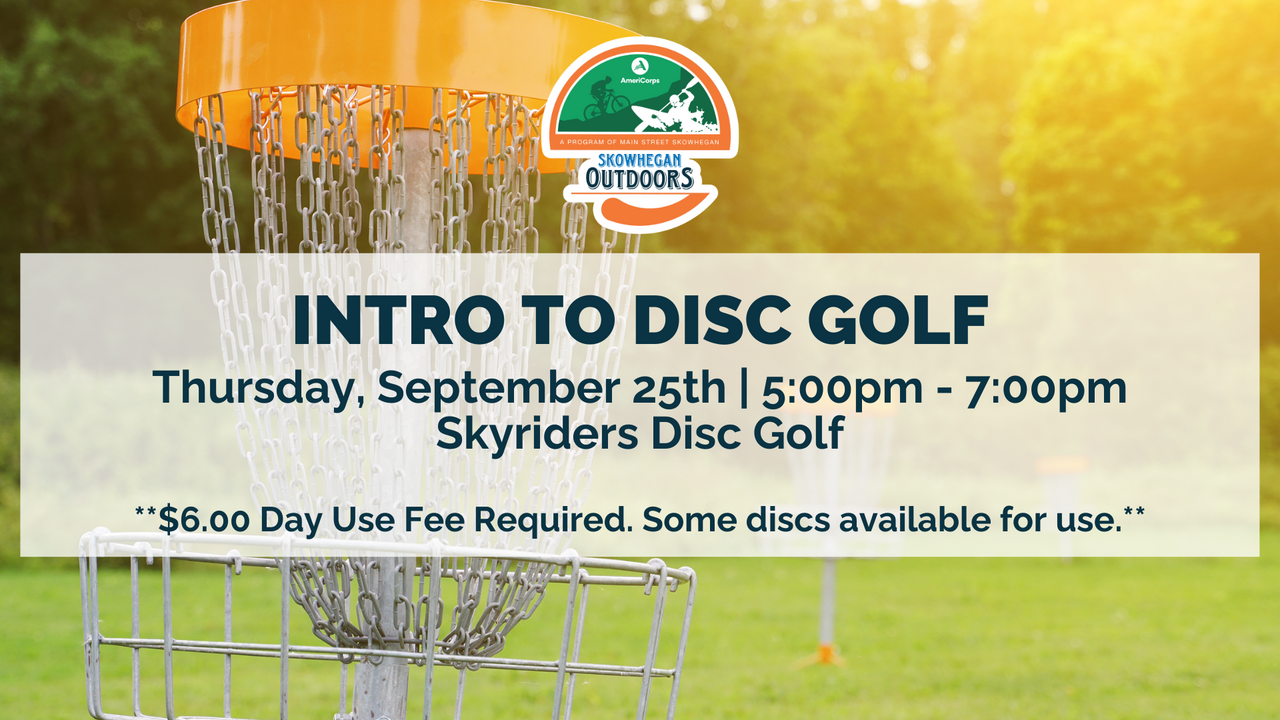 Intro to Disc Golf | September 25, 2025 logo