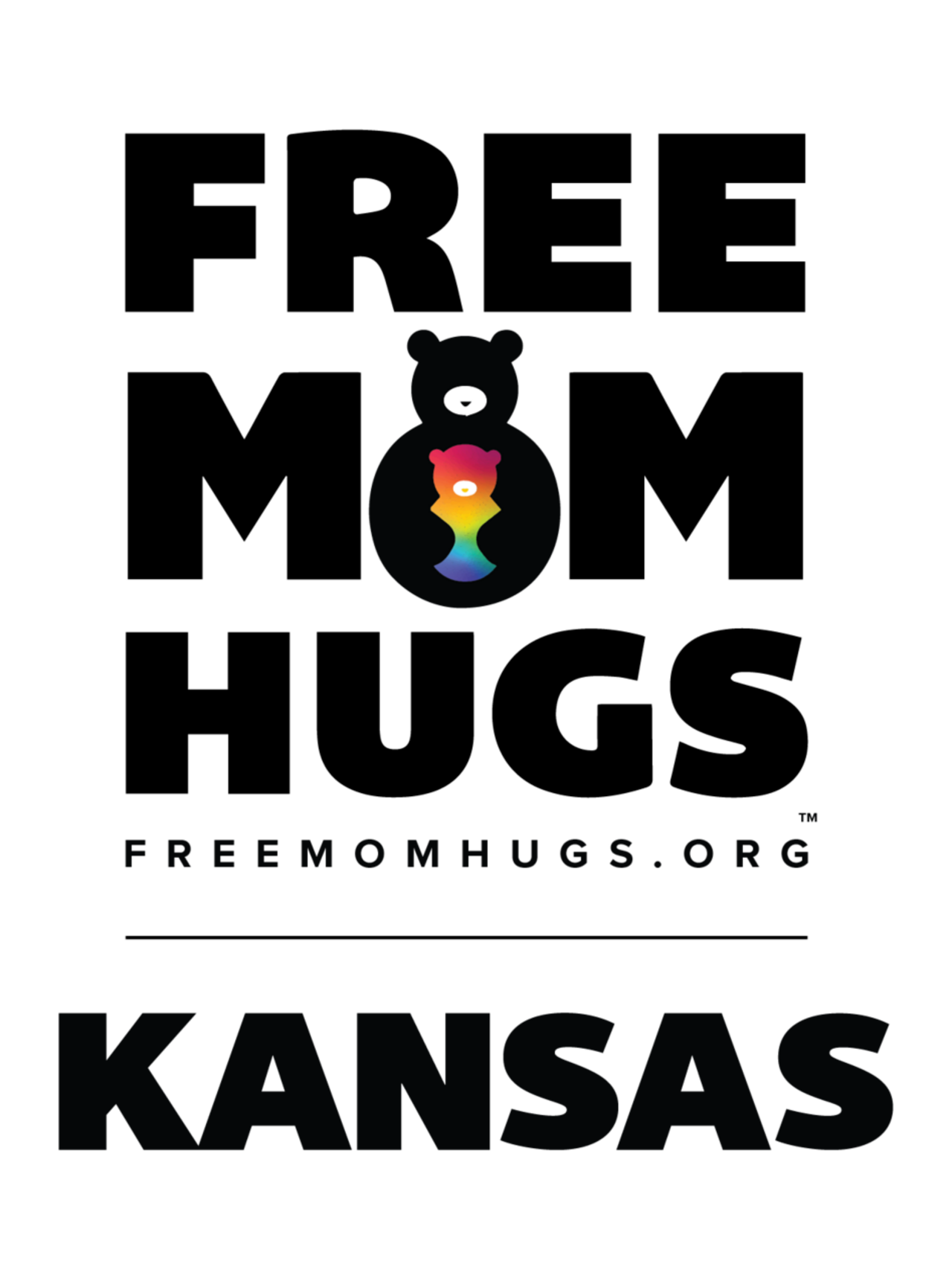 Free Mom Hugs - Kansas logo