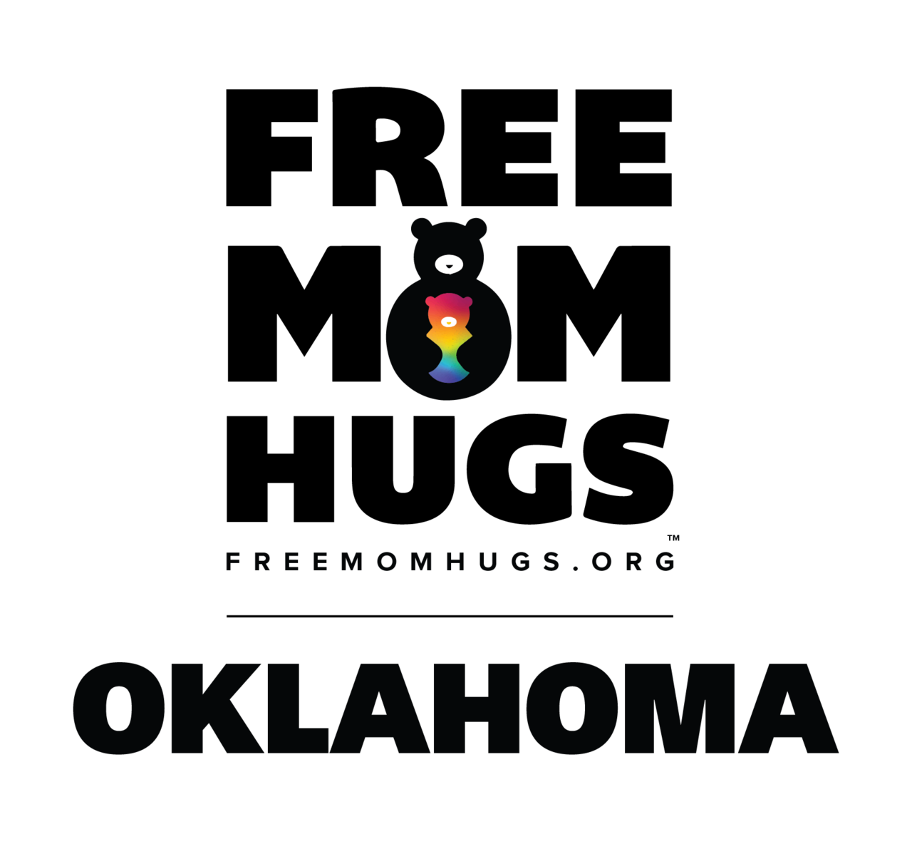 Free Mom Hugs - Oklahoma logo