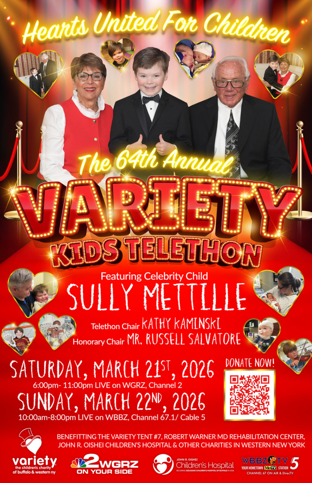 THE 64TH ANNUAL VARIETY KIDS TELETHON! logo