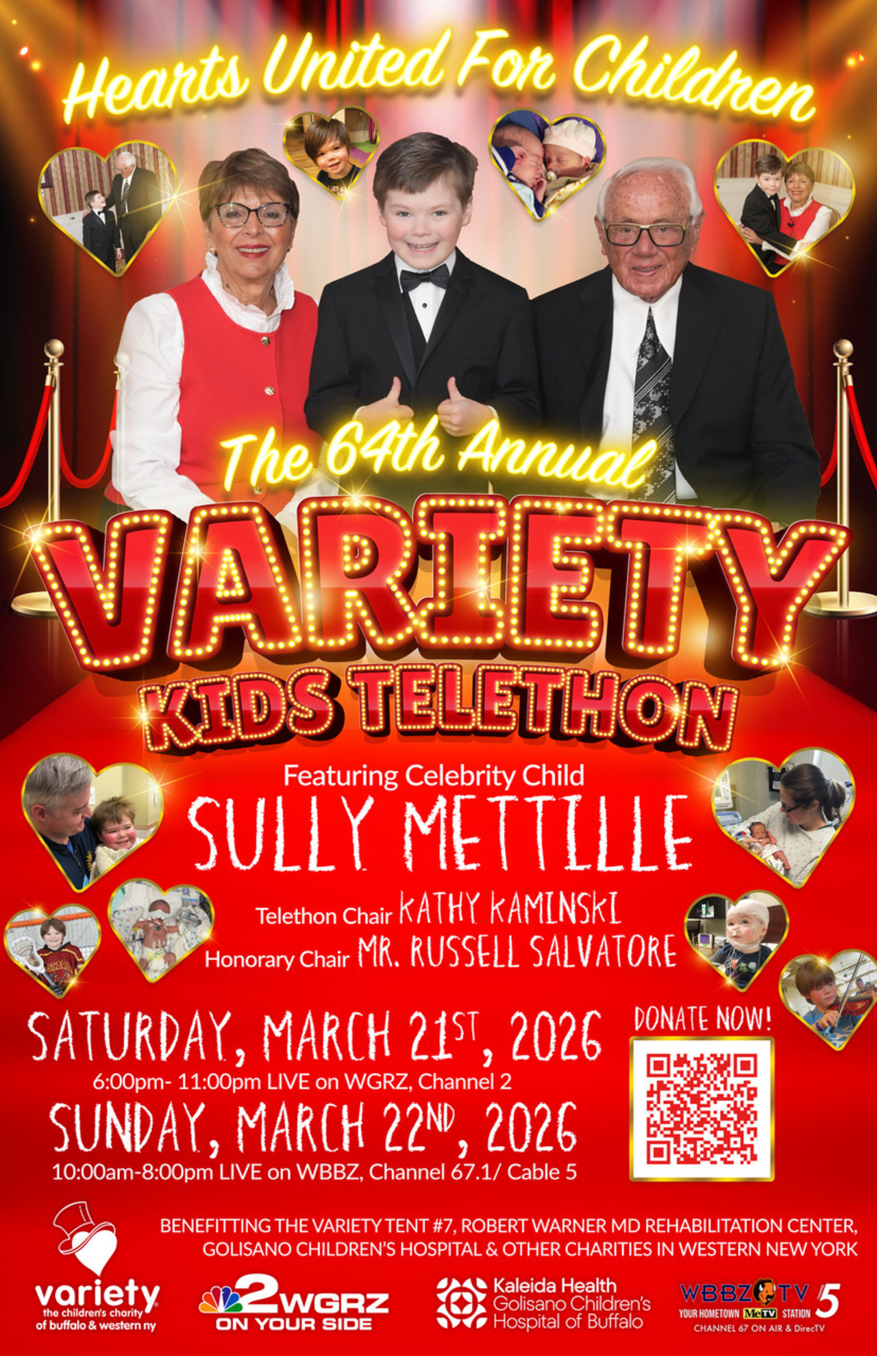THE 64TH ANNUAL VARIETY KIDS TELETHON! logo