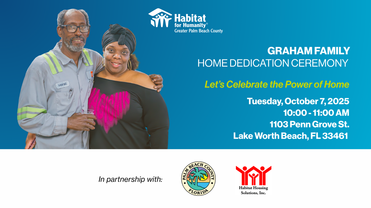 Graham Family Home Dedication Ceremony logo