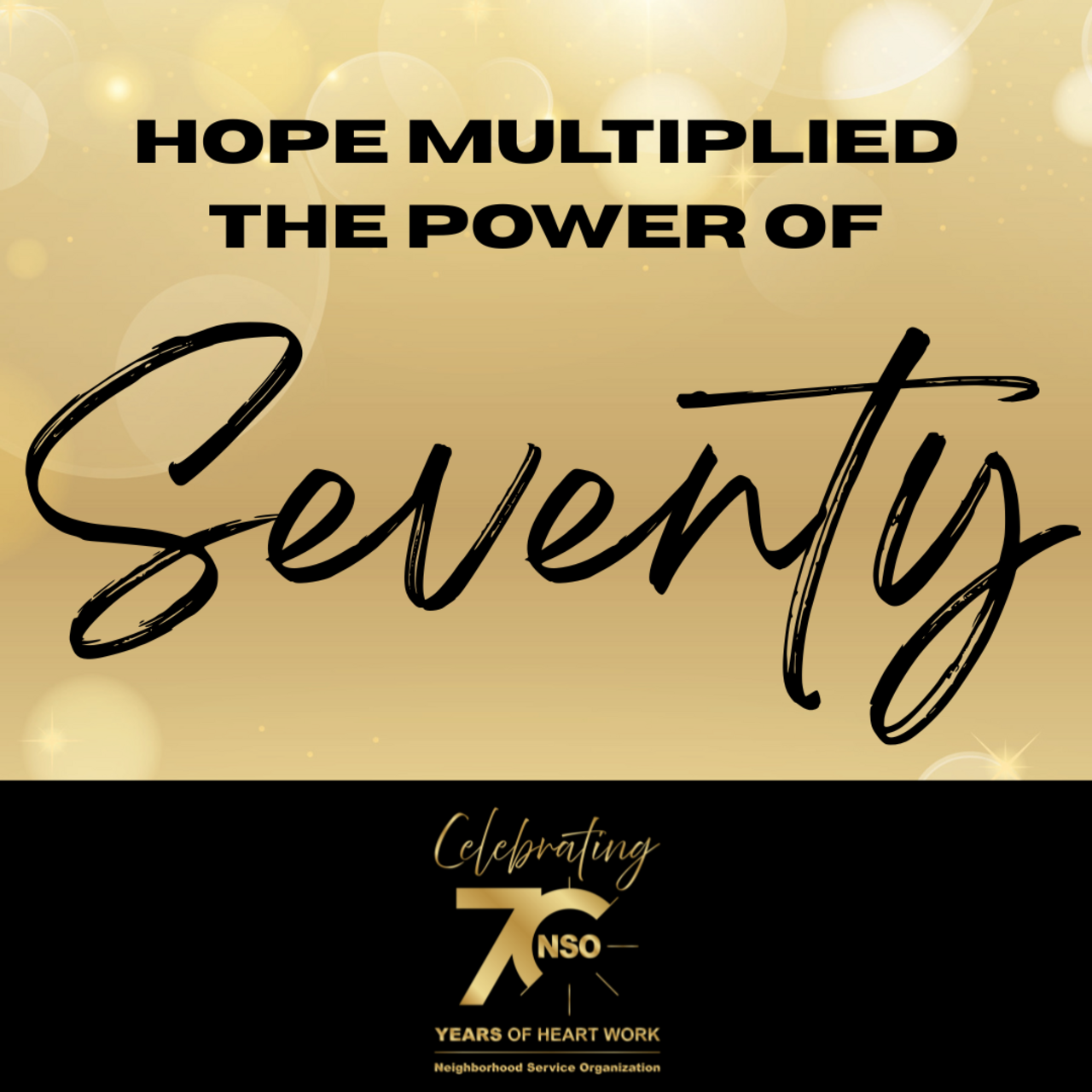 70 Years of Heart Work: Give 7 for 70! logo