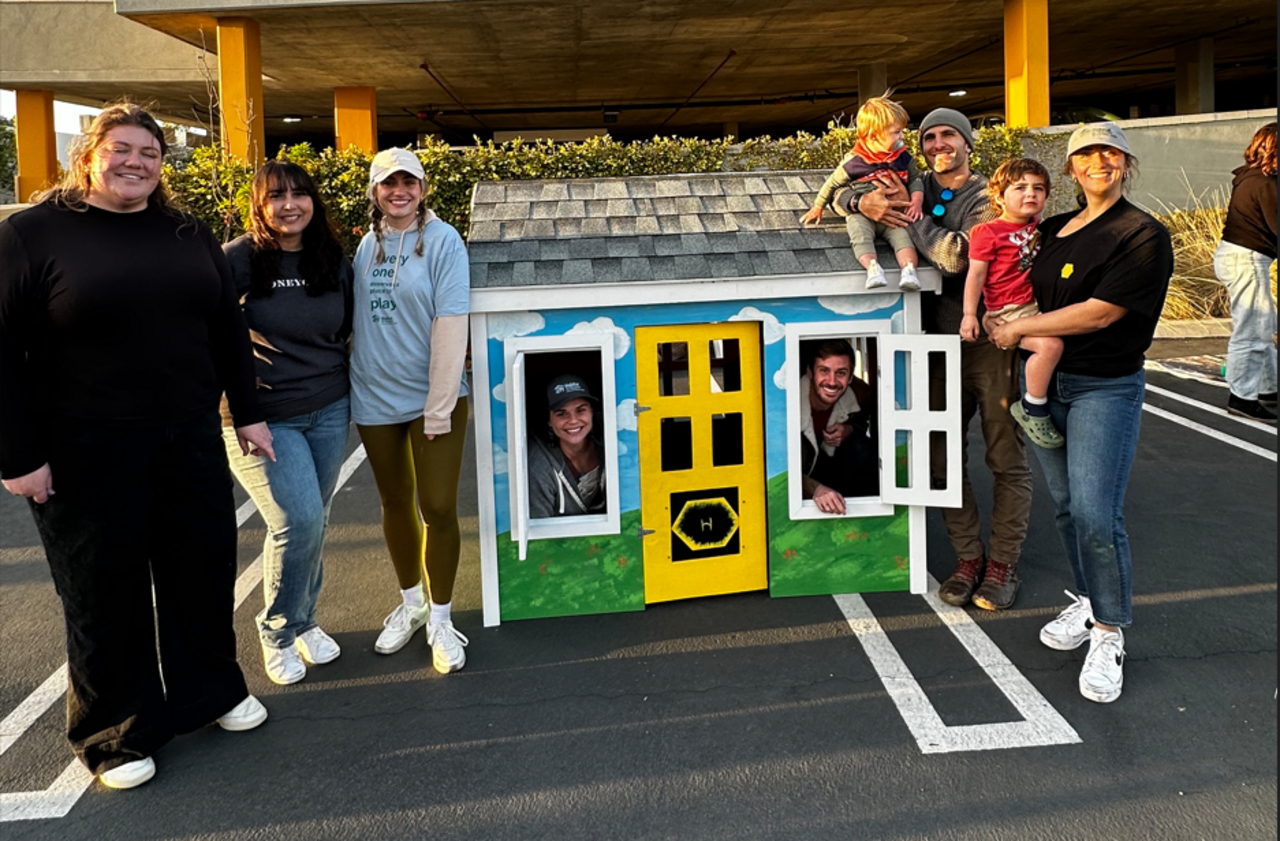 Habitat SLO x Honeycomb Playhouse Builders Blitz logo