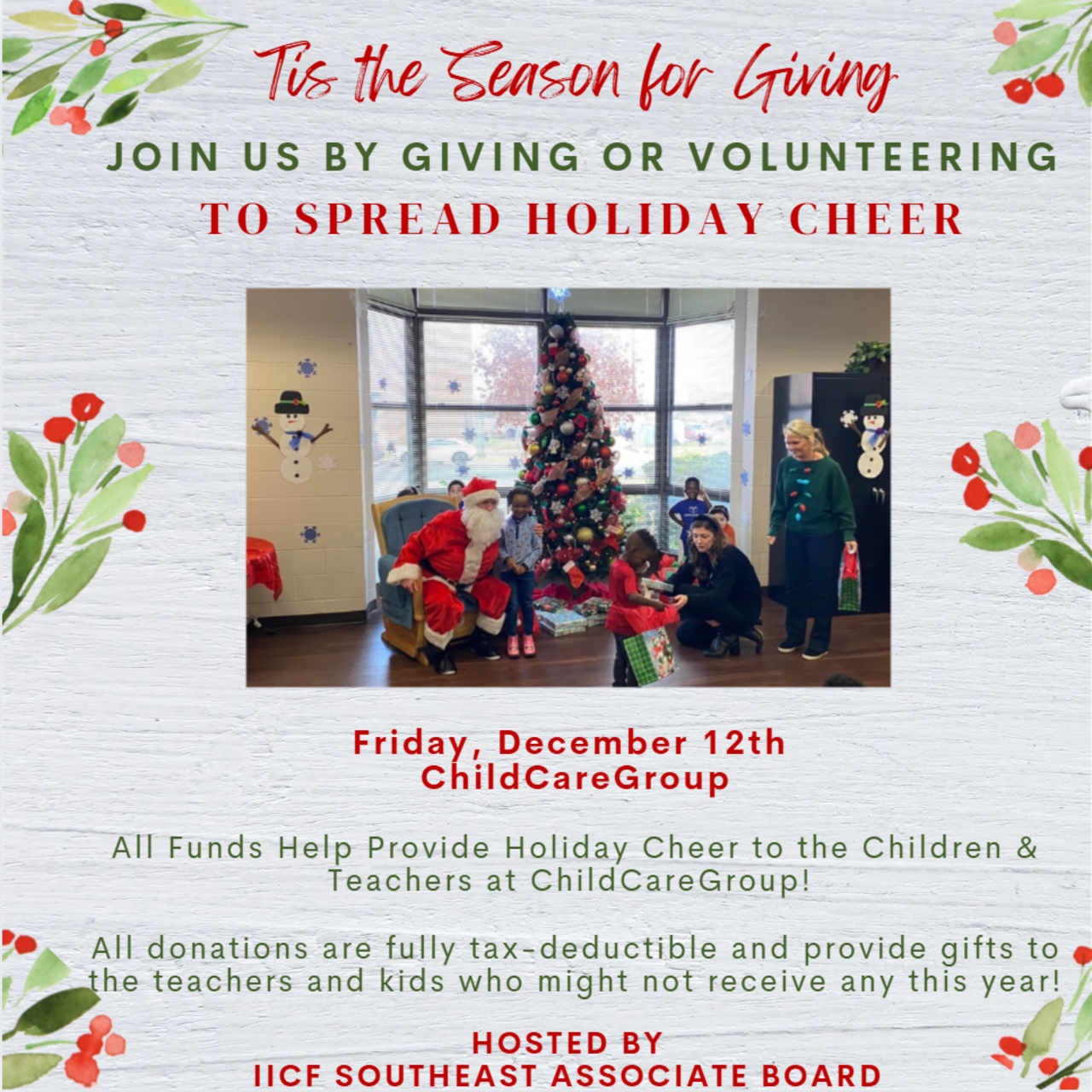 IICF Southeast Child Care Group 2025 logo