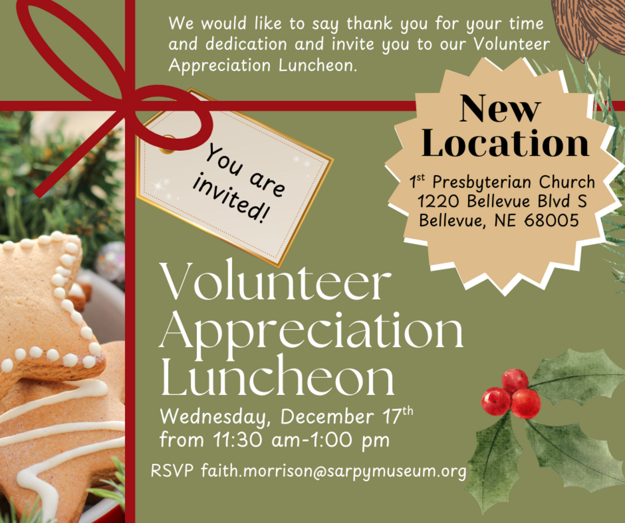 Volunteer Appreciation Luncheon logo