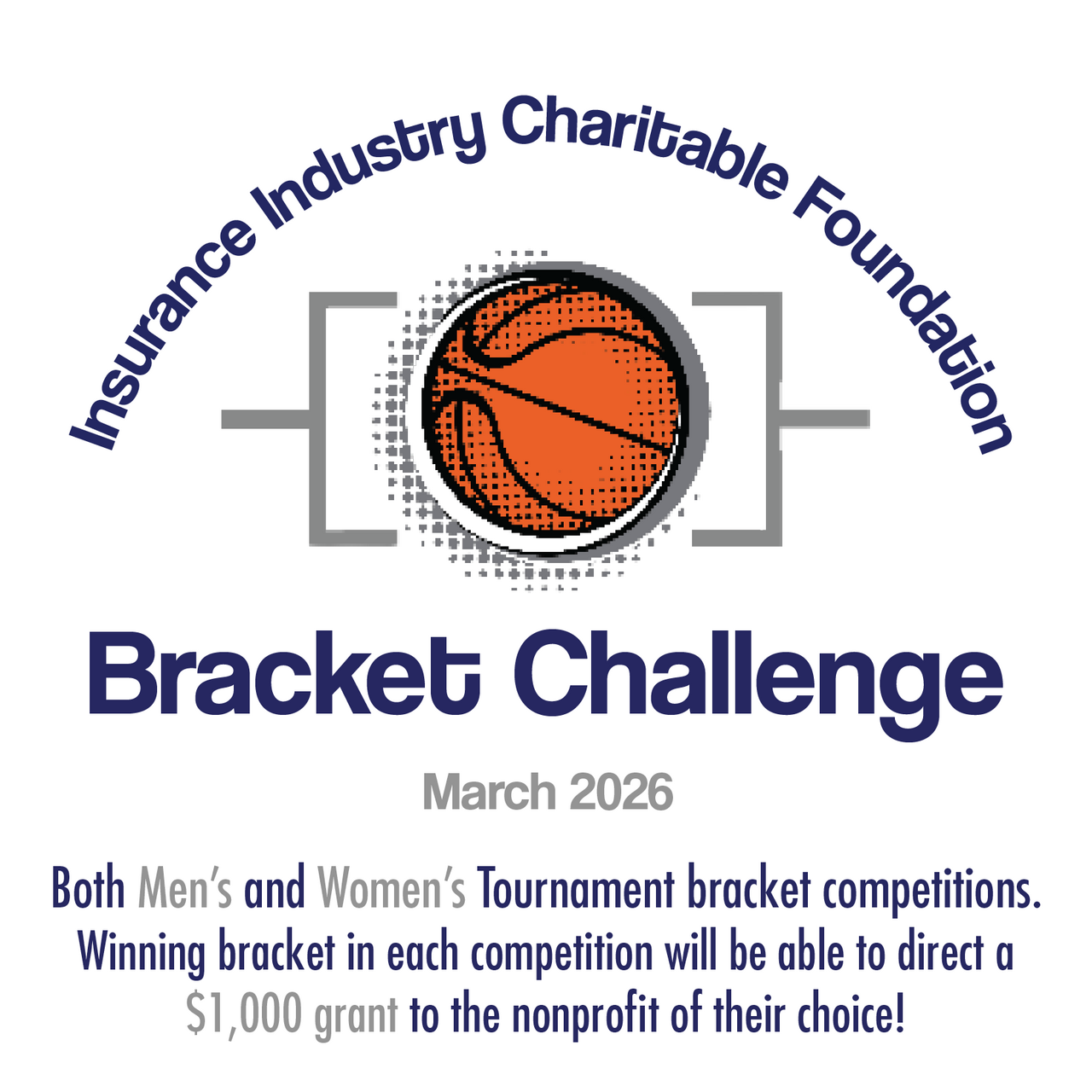 IICF WD Bracket Challenge 2026 logo