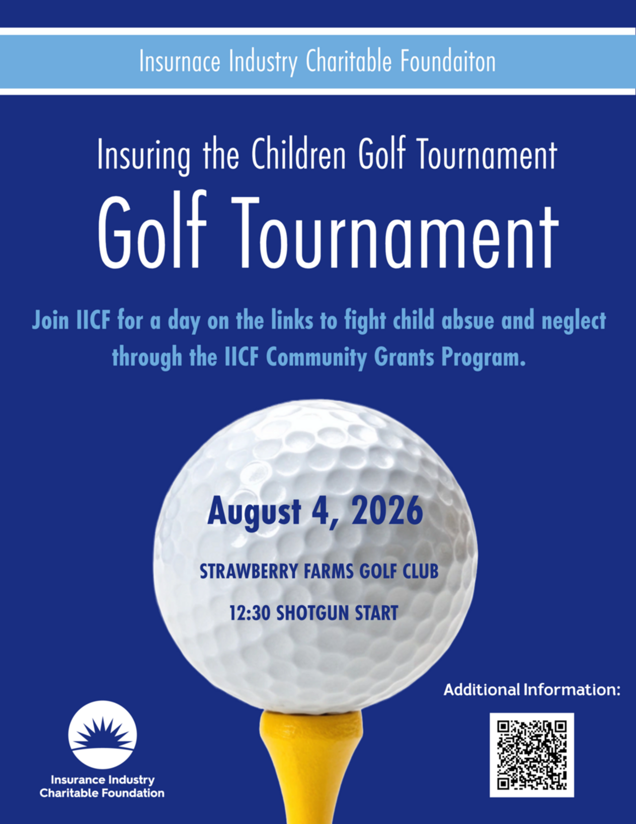 IICF ITC Golf Tournament 2026 logo