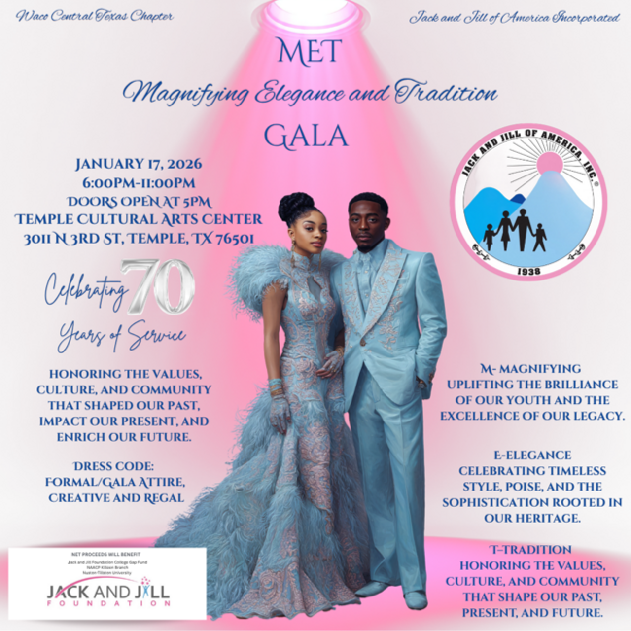 Support Our 70th Anniversary Celebration logo