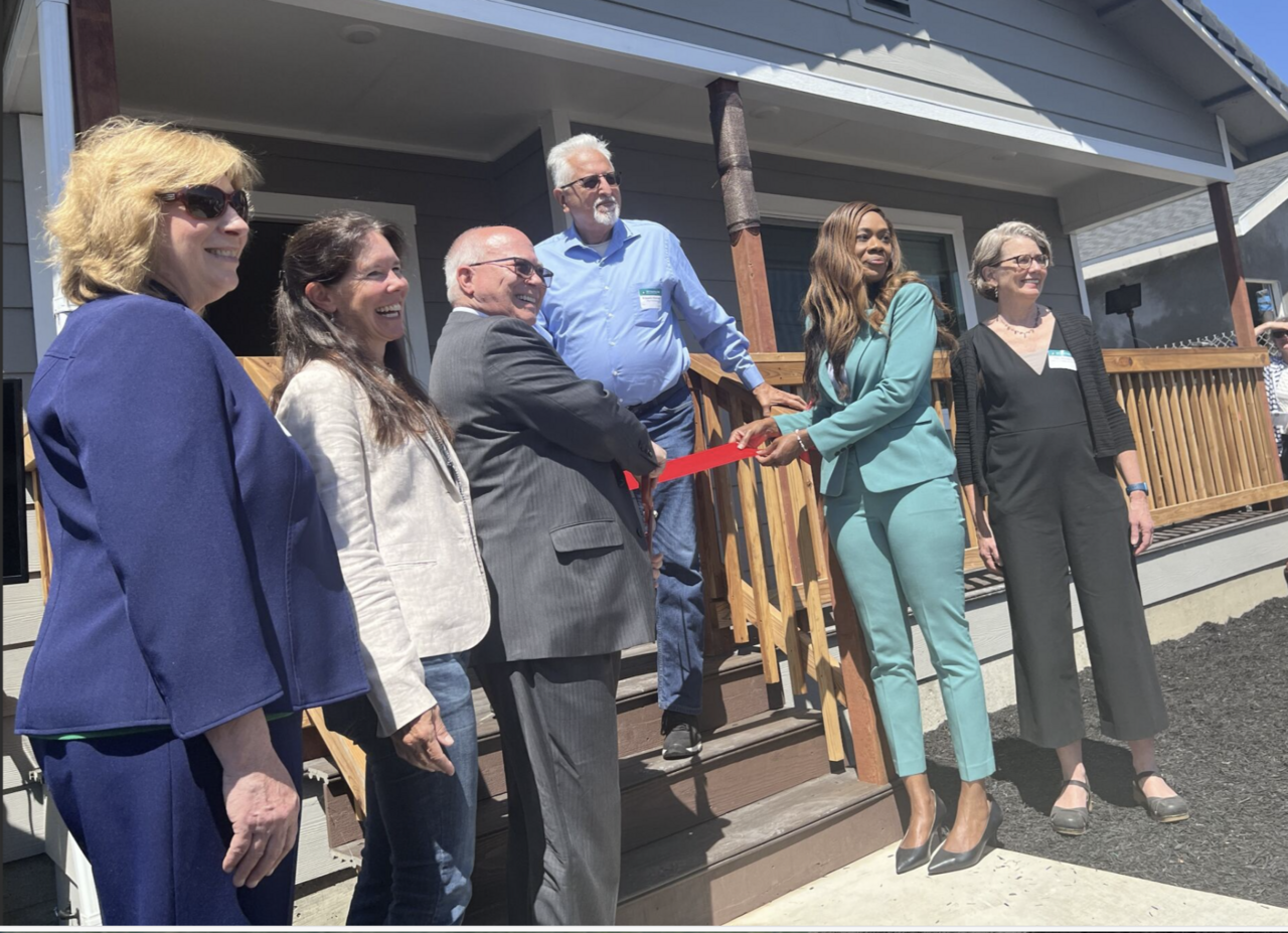 The Power of US! RCF Connects' Housing Renovation Celebration logo