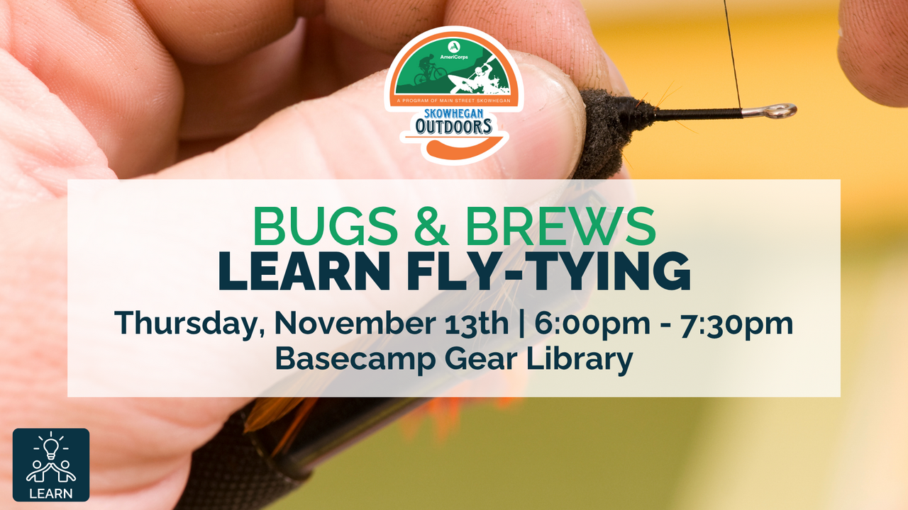 Bugs and Brews: Learn Fly-Tying | November 13 logo