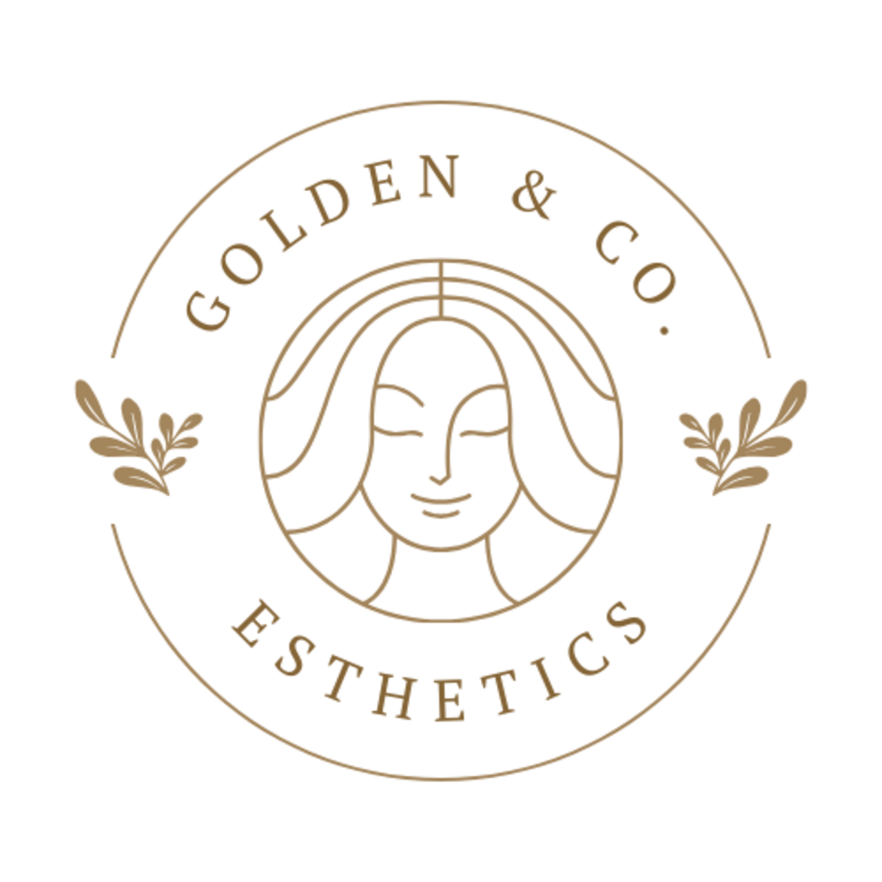 Golden & Co. Esthetics Food Drive & Fundraiser logo