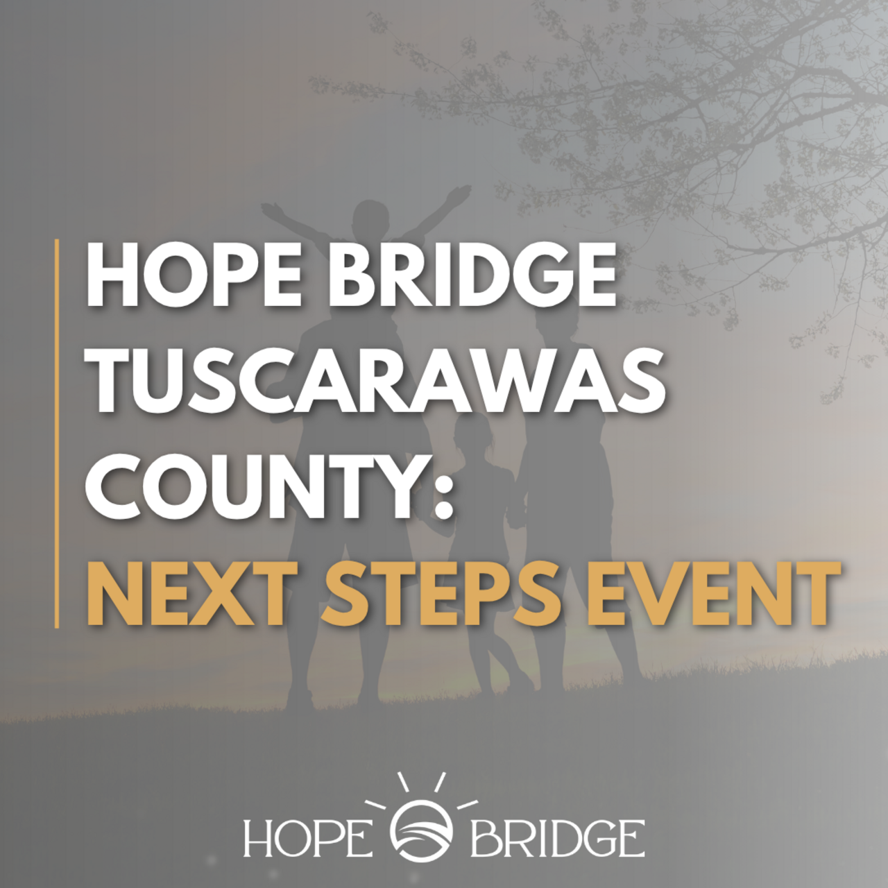 Next Steps Event for Hope Bridge Tuscarawas County logo