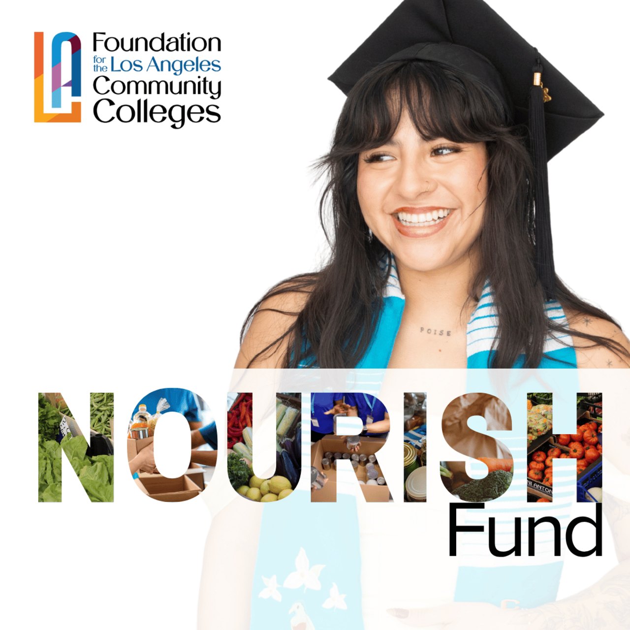 LACCD Nourish Fund logo