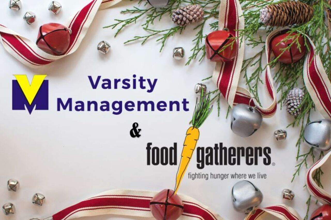 Varsity Management Holiday Food/Fund Drive logo