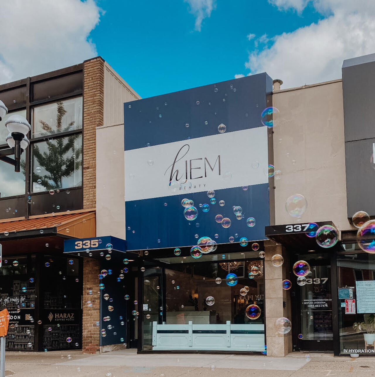 HjEM Beauty is Fighting Hunger! logo