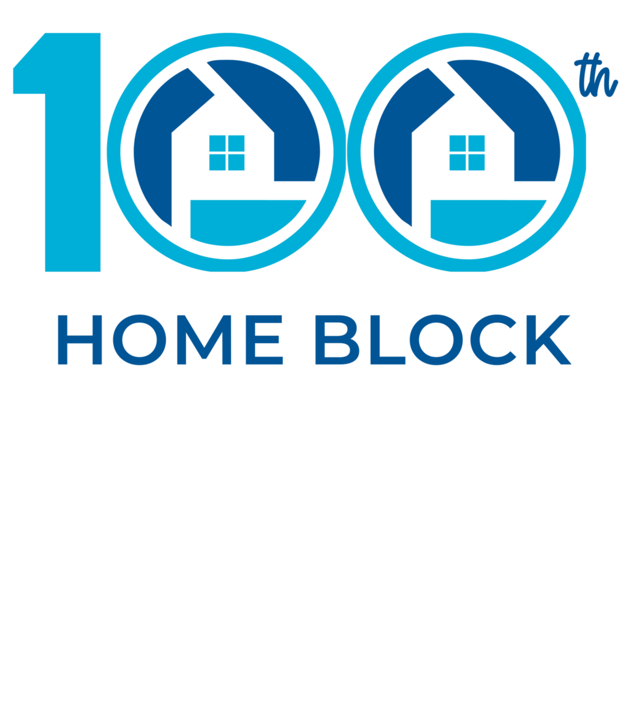 100th Home Block Community Celebration logo