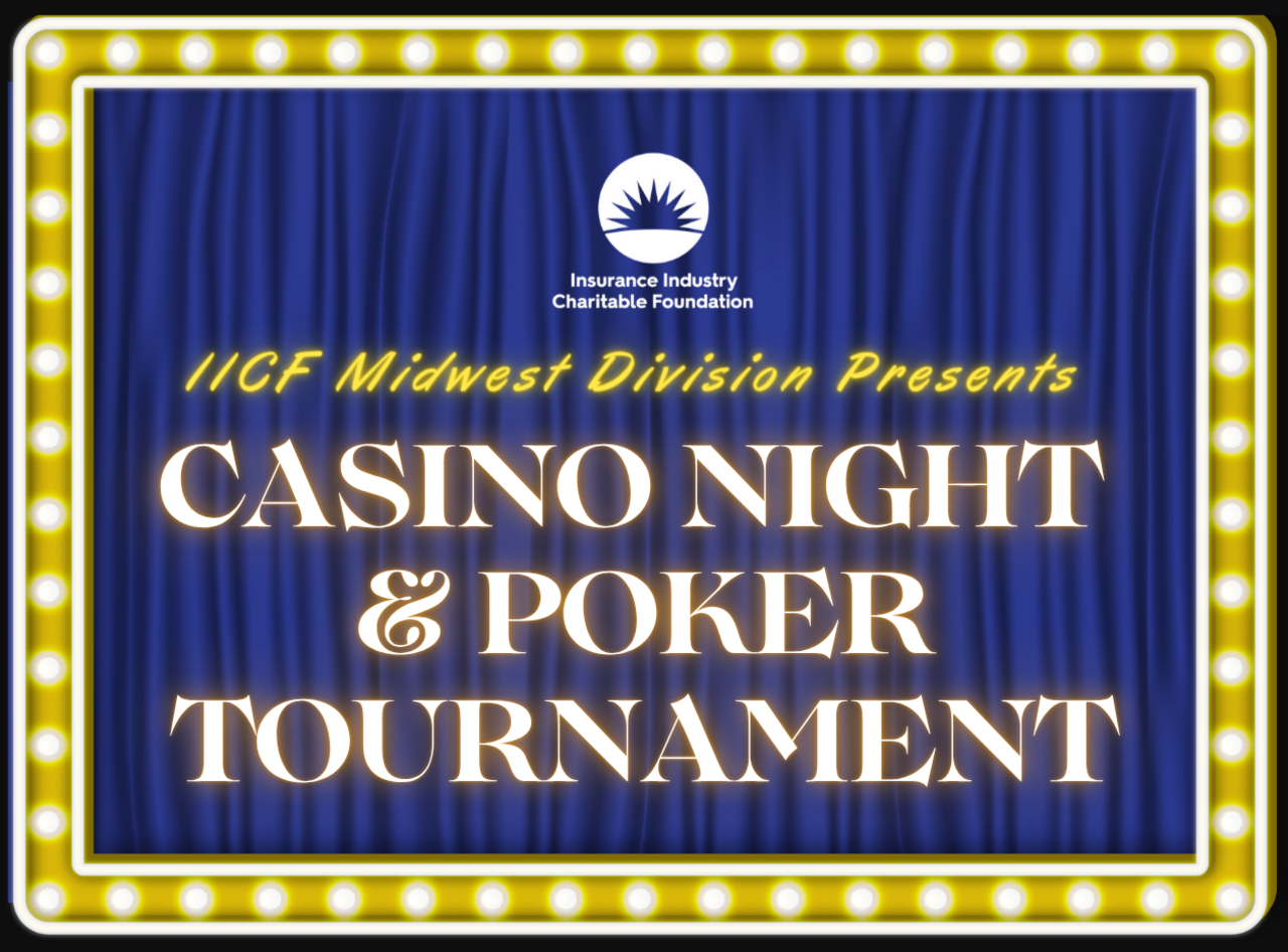 IICF Midwest Casino Night & Poker Tournament 2026 logo