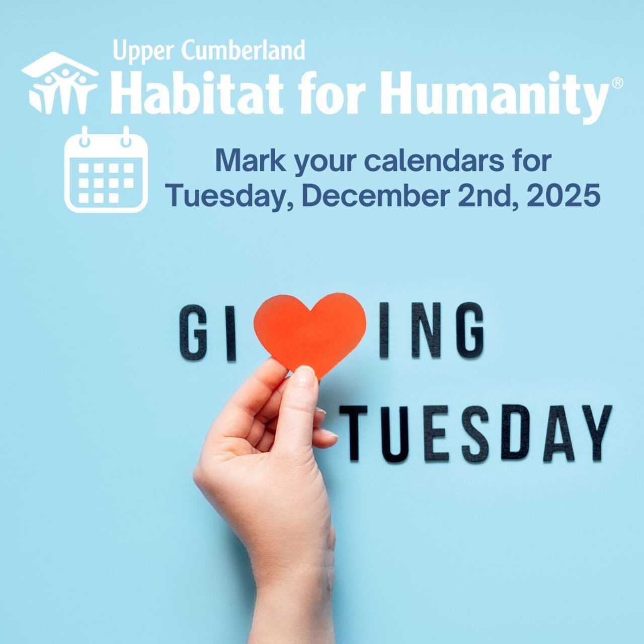 Giving Tuesday 2025 logo