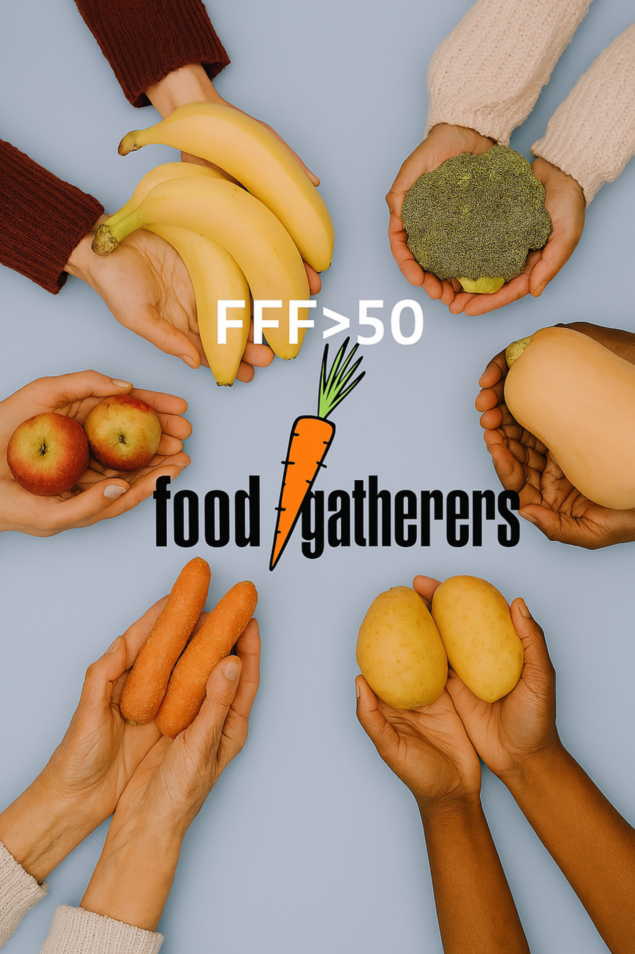 FFF50 Community Food Drive logo