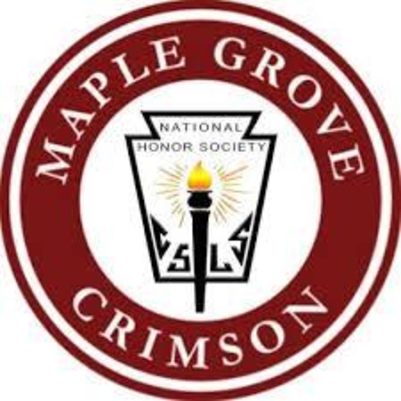 Maple Grove National Honor Society Food Drive logo