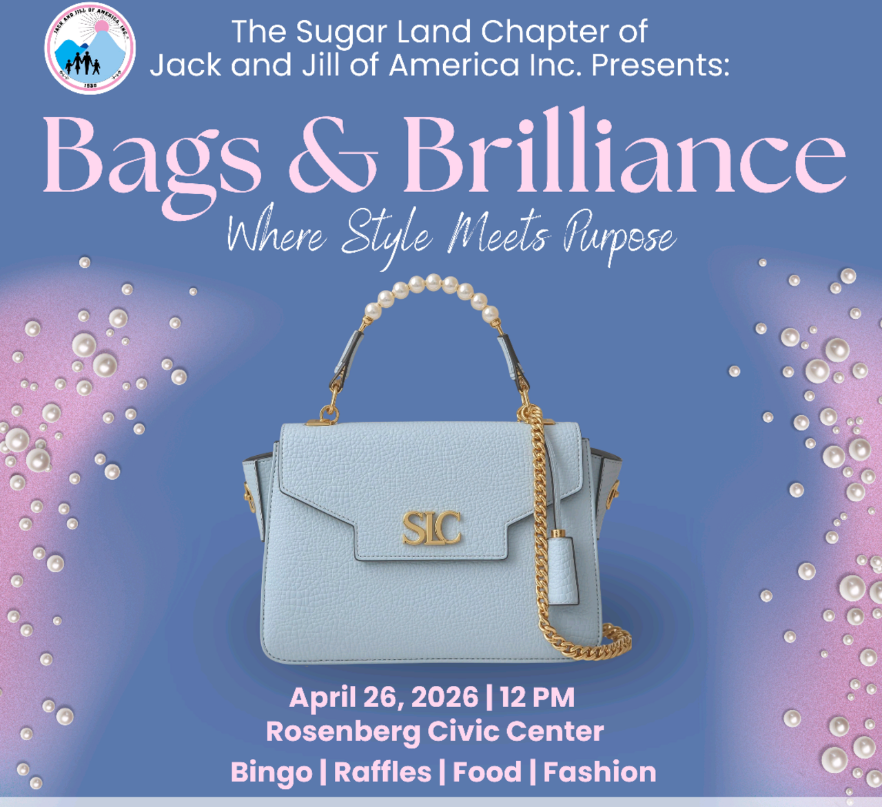 SugarLand Chapter Purse Bingo logo