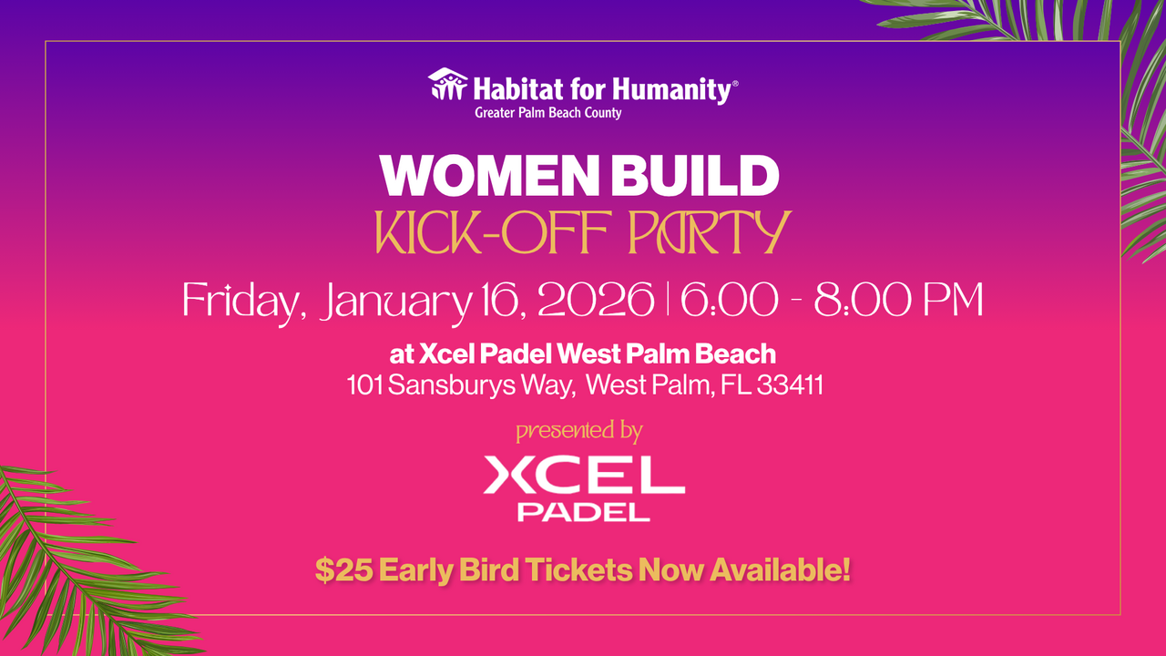Women Build 2026 Kick-off Party logo