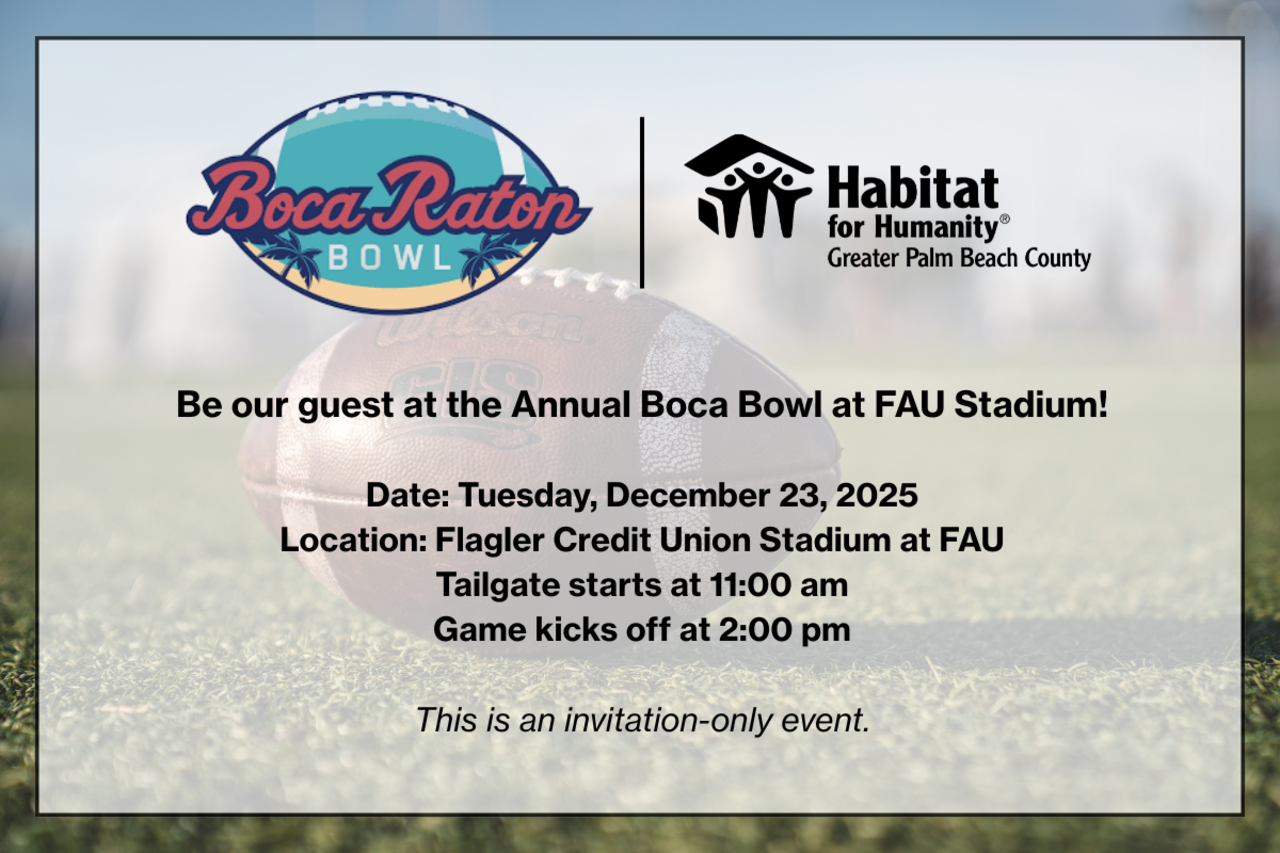 Boca Bowl with Habitat GPBC logo