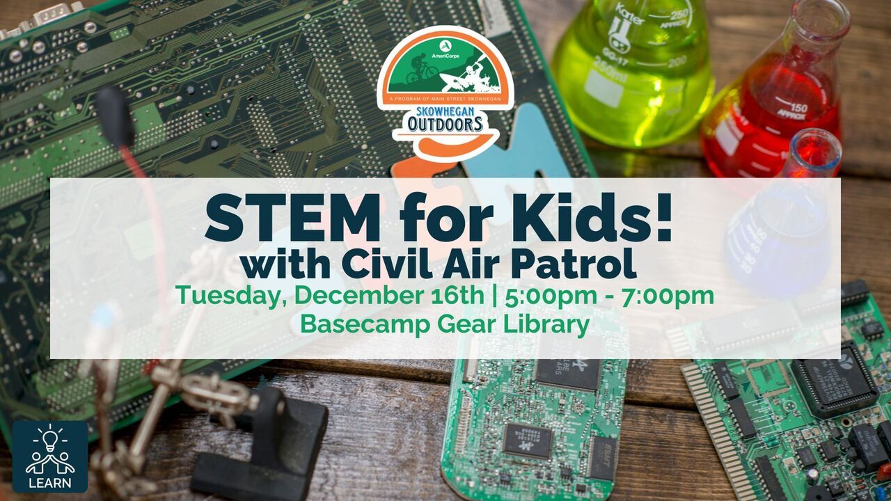 STEM For Kids with Civil Air Patrol | December 16 logo