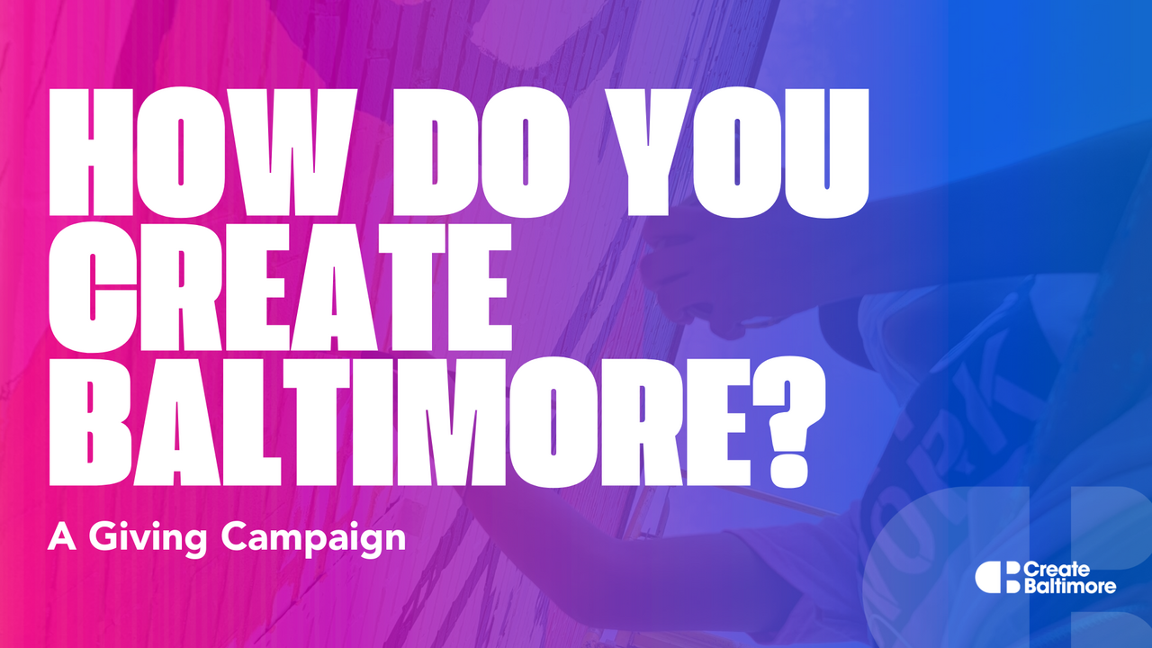 How Do You Create Baltimore? logo